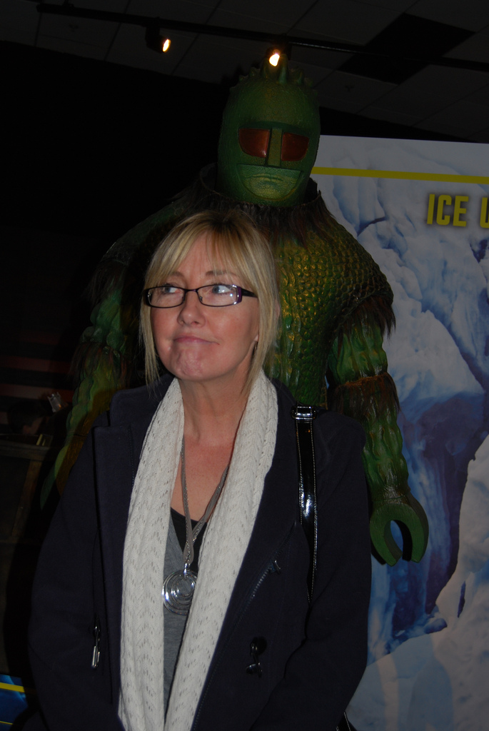 Sue and Ice Warrior